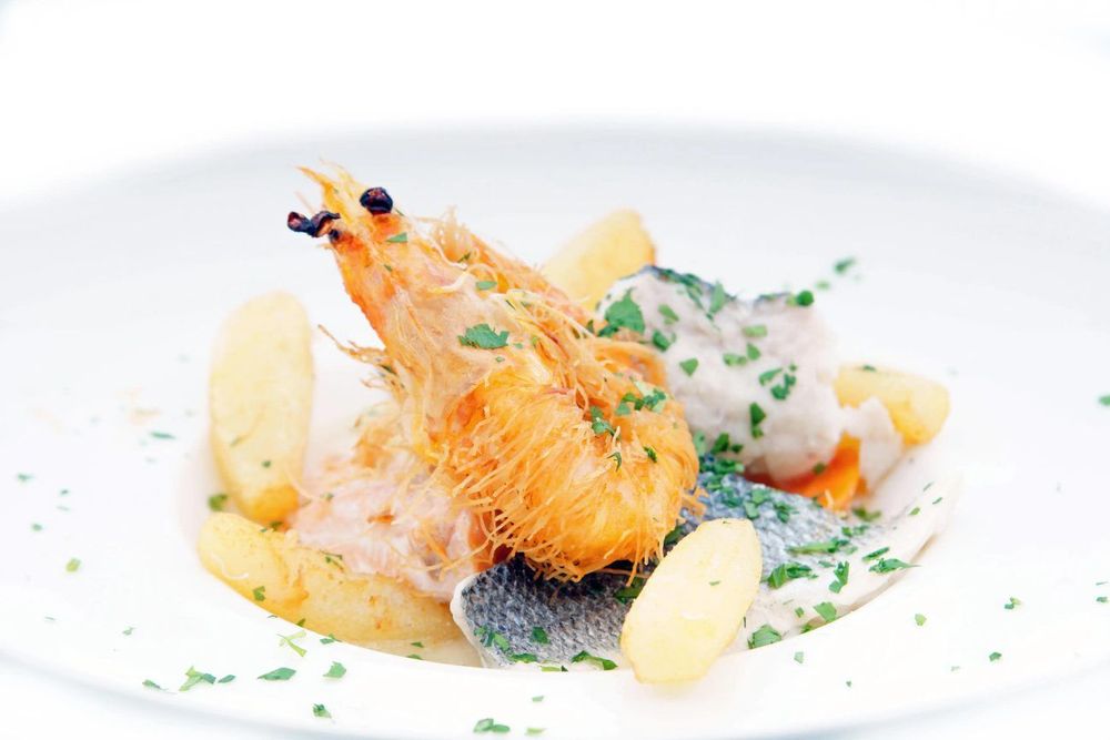 Plat gastronomique du Traiteur Pré Cala